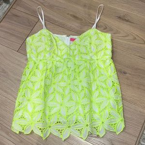 Lilly Pulitzer lace top
